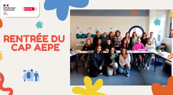 Début de la session 2024/2025 du CAP Accompagnant Éducatif Petite Enfance à Limoges 1